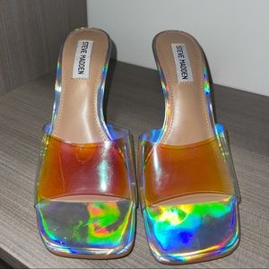 Steve Madden holographic Women’s Heels